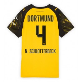 Borussia Dortmund Nico Schlotterbeck #4 Thuis tenue Dames 2025-26 Korte Mouw